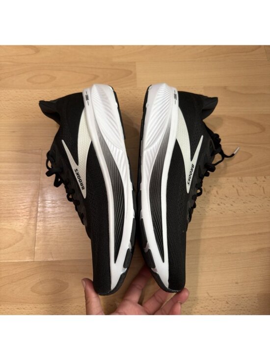 Brooks Ghost 17 Black White 1104421D090 Shoes Mens Size 13 D Black/Grey/White main image 9